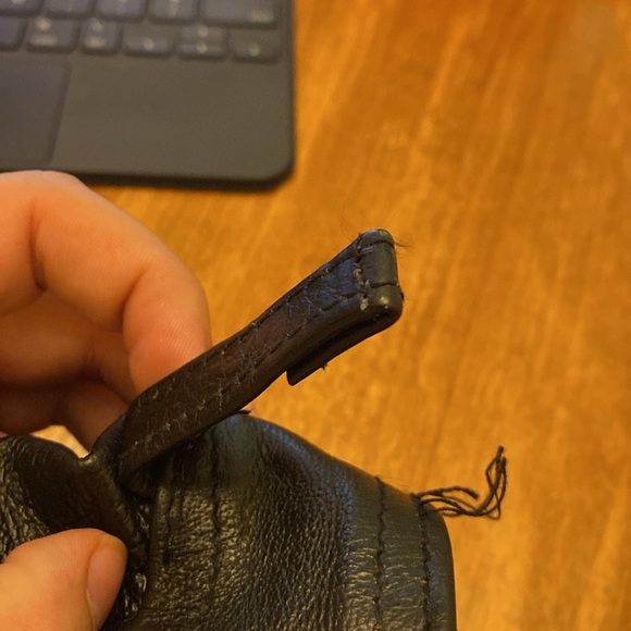 Leather 36w Rock and Roll, Fashion, or Biker Pants - USA - Black w. Red Interior - Picture 8 of 11